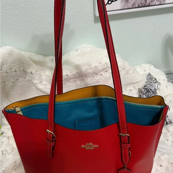 Coach Mollie tote 1671 in Miami Read leather - Picture 2 of 16